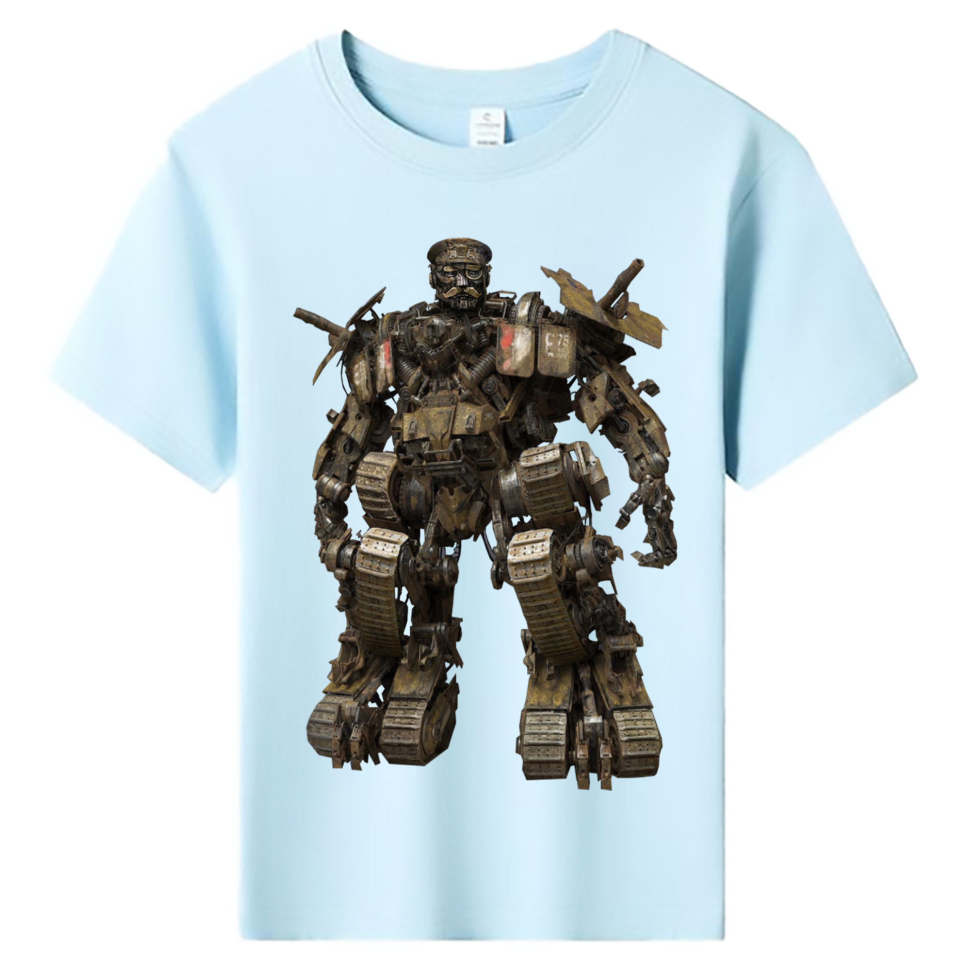 （画像用）  綿100％キッズTシャツ（フロントプリント）